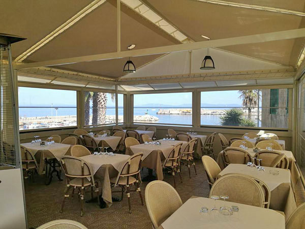 Foto di Ristorante di PESCE fronte mare Il Grigolo anche per GRUPPI - PIATTI anche senza GLUTINE - Rio Marina - Isola d'Elba